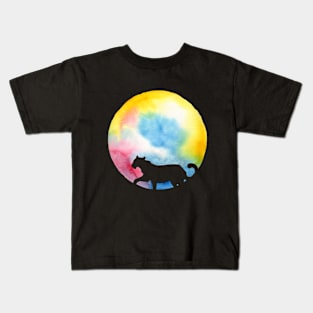 Moon Tiger Kids T-Shirt